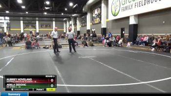 110 lbs Round 3 (4 Team) - Micaiah Lenway, MN Storm 2 vs Evie Freeman, Hastings Wrestling Academy