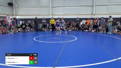 133 lbs Pools - Josh Duncan, Phoenix W.C. vs Brayden Bonneau, Killer Elite