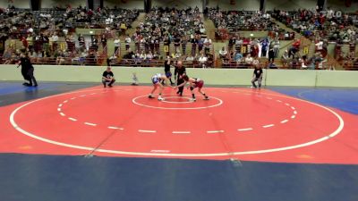 75-85 lbs Quarterfinal - Beau Wilkins, Heard Wrestling Club vs Bryce Butterworth, Bremen Takedown Club