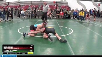 112 lbs Round 2 (8 Team) - Joel Brink, Junior Terps Xpress (MY) vs Logan Stewart, Team Gotcha (IL)