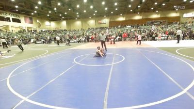 46 lbs Round Of 16 - Maverick Costa, Broncos WC vs Reed Saltenberger, Patriot Mat Club