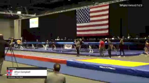 Aftyn Campbell - Tumbling, NSB - 2021 USA Gymnastics Championships