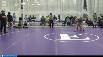 132 lbs Semis (4 Team) - Caleb Neal, GREAT BRIDGE WRESTLING CLUB vs Davin Lundquist, ICON WRESTLING CLUB