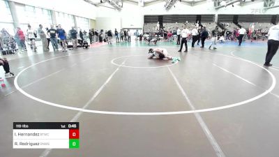 119-I lbs 3rd Place - Isaias Hernandez, Bitetto Trained Wrestling vs Robert Rodriguez, Red Nose Wrestling School