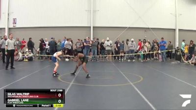 63 lbs Cons. Round 2 - Silas Waltrip, Williamsburg Wrestling Club vs Gabriel Lane, Flex Wrestling