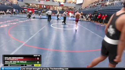 132 lbs Round 1 - Taylor Van De Walle, Dripping Springs vs Dylan Hernandez, El Paso Pebble Hills