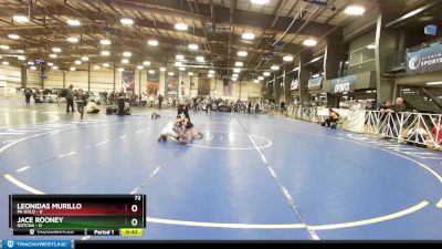 72 lbs Rd# 10- 4:00pm Saturday Final Pool - Jace Rooney, Gotcha vs Leonidas Murillo, PA Gold