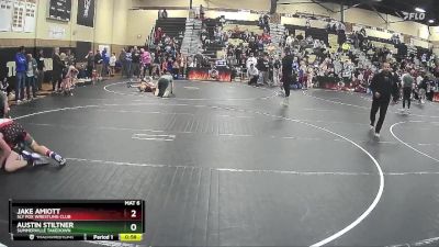 115/122 Round 4 - Jake Amiott, Sly Fox Wrestling Club vs Austin Stiltner, Summerville Takedown