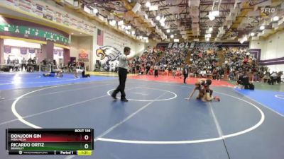 120 Boys Champ. Round 2 - Donjoon Gin, Mira Mesa vs Ricardo Ortiz, Brawley