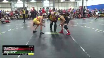 112 lbs Round 3 (6 Team) - Peter Dranger, Indiana Outlaws vs Noah Fitzgerald, Untouchables Black