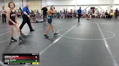 72 lbs Round 4 (8 Team) - Cole Palma, Kraken vs Joshua Delfin, Rough House