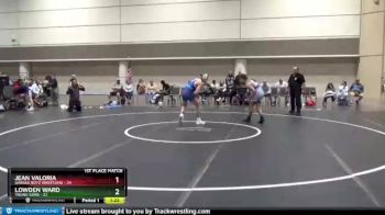 129 lbs Placement Matches (16 Team) - Lowden Ward, Young Guns vs Jean Valoria, Garage Boyz Wrestling