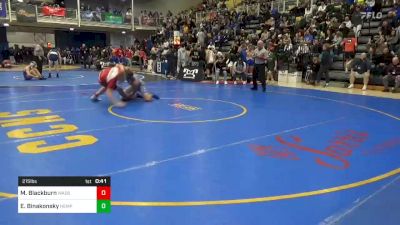 215 lbs Consy 4 - Maverick Blackburn, Wadsworth-OH vs Elijah Binakonsky, Hempfield