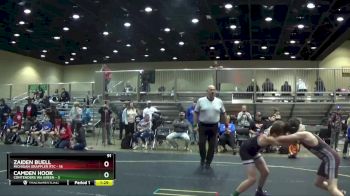 91 lbs Round 4 (6 Team) - Zaiden Buell, Michigan Grappler RTC vs Camden Hook, Contenders WA Green