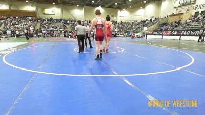 160 lbs Round Of 16 - Adrian ANAYA, Tulare Titans Wrestling Club vs Preston Aagard, JWC