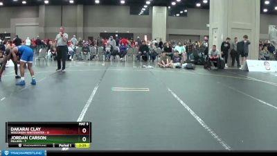 141 lbs Quarters & 1st Wb (16 Team) - Jordan Carson, Millikin vs Dakarai Clay, Wisconsin-Whitewater