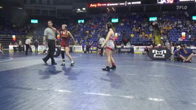 103 lbs Semifinal - Hayden Ramey, Fort LeBoeuf vs Katie Mazola, Girard