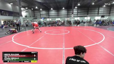 175 lbs Round 3 (4 Team) - Brock Sullivan, NORTH CAROLINA WRESTLING FACTORY - RED vs Ethan Merullo, GREAT NECK WC