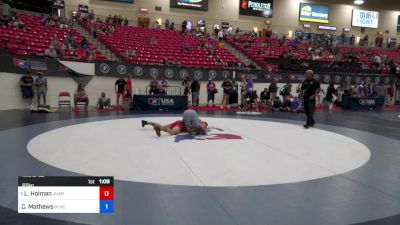 65 kg Rnd Of 32 - Ladd Holman, Juab Wrestling Club vs Chancellor Mathews, Black Fox Wrestling Academy