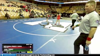 190 Class 2 lbs Cons. Round 1 - Bryanna Priest-Tapia, Park Hill vs Yisel Perez, Waynesville