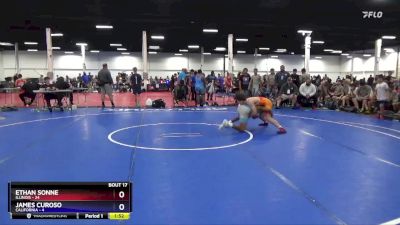 130 lbs Semis & 3rd Wb (16 Team) - Ethan Sonne, Illinois vs James Curoso, California