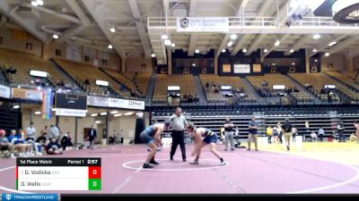 184 lbs 1st Place Match - Dylan Vodicka, Nebraska-Kearney vs Garrett Wells, Unattached