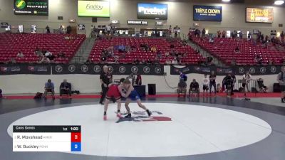 44 kg Cons Semis - Reece Movahead, American Dream Wrestling Club vs William Buckley, Pennsylvania