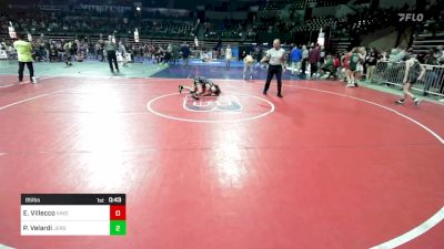 85 lbs Quarterfinal - Evan Villecco, Kingsway vs Pietro Velardi, Jersey 74