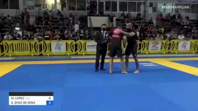 MOISES LOPEZ vs ANDRE DINIZ DE SENA 2021 Pan IBJJF Jiu-Jitsu No-Gi Championship