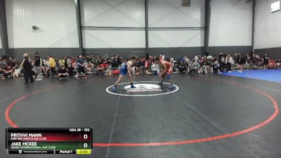 152 lbs Champ. Round 1 - Prithvi Mann, Miri Piri Wrestling Club vs Jake McKee, Askeo International Mat Club