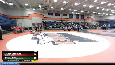 149 lbs 5th Place Match - Angelo Centrone, Cortland State vs Jacob Prunty, Concordia College (Moorhead)