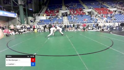 195 lbs Rnd Of 32 - Ben Bomberger, California vs Jack Lesher, Illinois