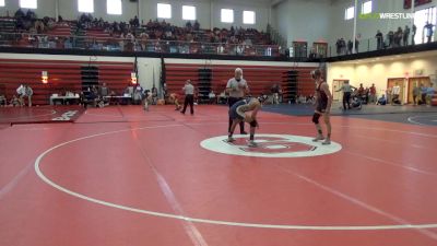 133 lbs Quarterfinal - Tucker Sjomeling, Nebraska vs Vincent Zavala, California Baptist