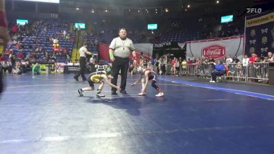 45 lbs Semifinal - Rhett Jenkins, Southern Huntingdon vs Brock Bateman, Derry