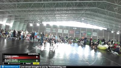 59 lbs Quarters & Wb (16 Team) - Tyson Linnell, Utah Gold vs Eliace Majka, Black Fox Wrestling