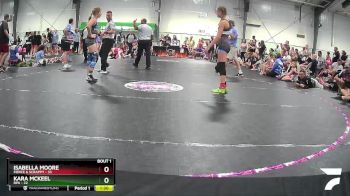 128 lbs Finals (2 Team) - Kara Mckeel, RPA vs Isabella Moore, Fierce & Scrappy