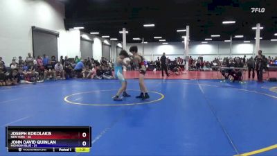 102 lbs Round 1 (8 Team) - Joseph Kokolakis, New York vs John David Quinlan, Michigan Blue