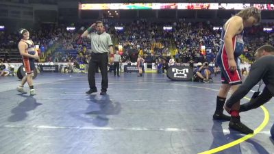 150 lbs Quarterfinal - Dylan Phipps, Solanco vs Beau Hall, Athens