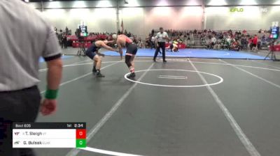 197 lbs Quarters - Tom Sleigh, Virginia Tech vs Greg Bulsak, Clarion