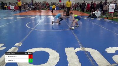 J-65 lbs Semifinal - Chase Miller-Smith, OH vs Dino Neglia, NY