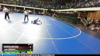 82 lbs Champ. Round 2 - Case Freeman, Sebolt Wrestling Academy vs Connor Hartman, Pack732 Wrestling Academy