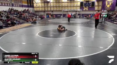 120 lbs Champ. Round 1 - James (jj) Pahl, WAR Wrestling Club vs Hunter Housley, Show Low WC