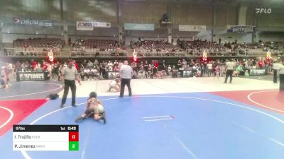 87 lbs Rr Rnd 4 - Isaac Trujillo, Pueblo County WC vs Peyton Jimenez, Mayhem