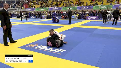 ERIKA DE OLIVEIRA DUARTE vs NATALIA ESTEFANIA ATADÌA 2024 Brasileiro Jiu-Jitsu IBJJF