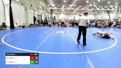 60 lbs Rr Rnd 5 - Mason Kolva, Team Nauman Wrestling Club vs Charlie Leroy, Orchard WC