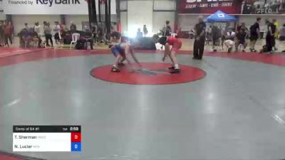 65 kg Consi Of 64 #1 - Travis Sherman, Oregon vs Nathan Lucier, New York