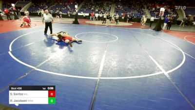 215 lbs Round Of 64 - Scott Santos, Melrose vs Ryan Jacobsen, Minnechaug