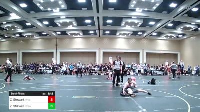 88 lbs Semifinal - Ziggy Stewart, Threshold WC vs Zaydin Stillwell, Poway Elite