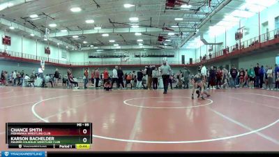 85 lbs Cons. Round 4 - Chance Smith, Mishawaka Wrestling Club vs Karson Bachelder, Maurer Coughlin Wrestling Club