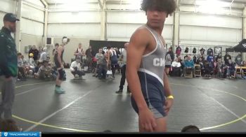 150 lbs Round 3 (4 Team) - Jonathan Ford, Bay City MS vs Patrick Smith, Lapeer WC